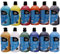 Mont Marte Hochwertiger Acrylfarben Set 12 Farbe x1L Perfekt Geeignet für Leinwand, Holz, Stoff, Leder, Pappe, Papier, MDF und Kunsthandwerk