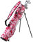 Sunday Golftasche mit Ständer, Golf-Tragetasche mit Reise-Schulter, leichte Golftasche für Männer und Frauen, Golf-Standtasche (Rosa)