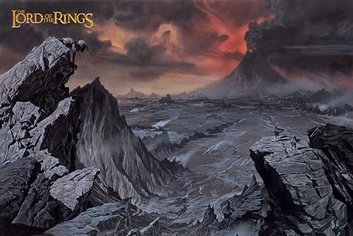 Pyramid Lord of The Rings (Mount Doom) Maxi Poster Merchandising Ufficiale