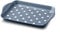 Zeal Melamine Mini Dotty Design Serving Tray (18x14cm) - Provence Blue