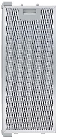 easyPART Kompatibel/Ersatz für Pitsos 00352812 Metallgitterfilter Fettfilter rechteckig Metall 420x175mm Dunstabzugshaube Siemens Neff 352812 mit einseitiger Entriegelung und Blende Constructa Balay