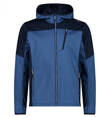 CMP Herren Hoodie Jacke, Dusty Blue, 52