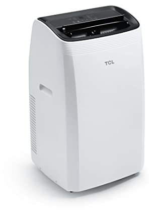 TCL P12F3SW0K 4-in-1 Portable Air Conditioner 12000 BTU, Dehumidifier, Heating, HEPA Filter, Remote Control, WiFi with TCL Home App, A Energy