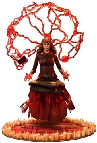 Hot Toys Doctor Strange in The Multiverse of Madness Figur Film Masterpiece 1/6 The Scarlet Witch (Deluxe Version) 28 cm
