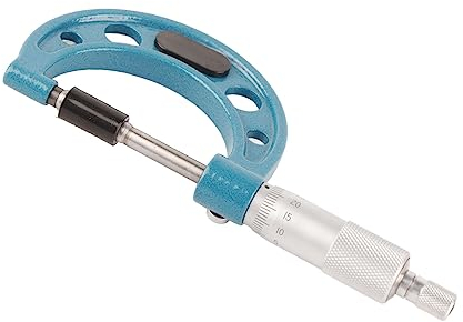 Bügelmessschraube 0-25 mm, Hohe Präzision Micrometer Mikrometerschraube Metrisch Außenmessschraube Länge Messschraube Werkzeug Außen Bremssattel Genauigkeit 0.01mm (25-50mm)