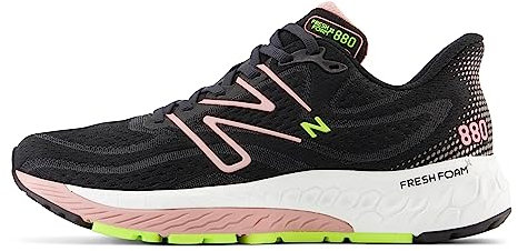 New Balance Chaussures de course Fresh Foam X 880 V13 pour homme, Noir/rose lune, 47.5 EU