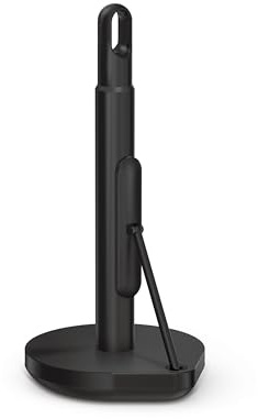 simplehuman Spannarm Papierhandtuchhalter, schwarzer Edelstahl