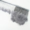 10Meter Gänsefedern Trim Band Auf Band Handwerk Fransen Trim Federn für Kleidung Dekorative Handwerk Zubehör gray9