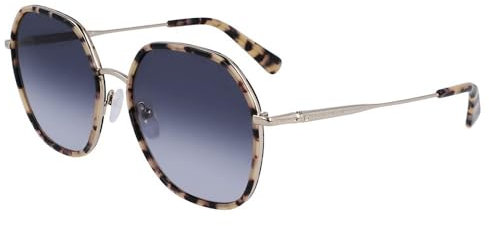 Longchamp LO163S 743 GOLD/VINTAGE HAVANA 58/18/140 Damen Sonnenbrillen