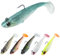 6Pcs Esche Artificiali da Pesca Cucchiaini da Pesca Colorato Esche da Pesca Trout Spoon Set, Cucchiai da Trota Pesca per Trota Seppie Spigola Luccio con Gancio Singolo Coda Attrezzatura Da Pesca Esca