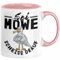 Sei Möwe Sch** Drauf Tasse Geschenk Norddeutschland Sylt Norderney Urlaub Spruch Geschenkidee Kaffee-Becher (Rosa)