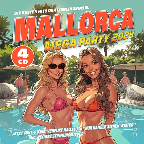 Mallorca Mega Party 2024(4cd)