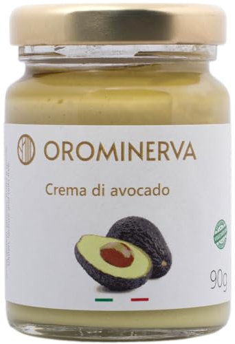OROMINERVA - 4 vasetti di Crema di avocado spalmabile, crema vegetariana