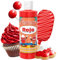 Colorante Alimentario 160ml - Gran Capacidad Colorantes Alimentarios Reposteria Altamente Concentrado para Decoración de Pasteles, Colorante Alimenticio para Fondant Colores, Macarrone, Donuts - Rojo