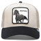 Goorin Bros. Trucker Cap The Mustang Taupe Beige Schwarz, Size:OneSize