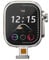 XINDADA Orologio Intelligente Smart Watch 4G Android S9 Ultra, 3GB 32GB, Silver, GPS, Wi-Fi, Bluetooth, 8MP Camera, Heart Rate Monitor, 800mAh Battery