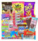 Super Amerikanische Süßigkeiten Snackbox | 10 Teile | USA Import | Box voller Trendprodukte | Geschenk für Geburtstage und jeden Anlass
