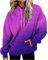 Today Deals Tie Dye Hoodies for Teen Girls, Womens Casual Long Sleeve Hooded Pullover Gradient Baggy Sweatshirts Christmas Jumpers