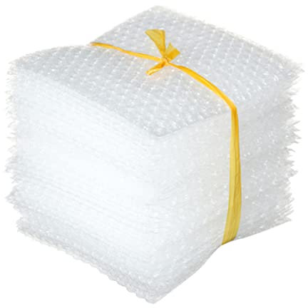 TOGEVAL Luftpolstertaschen 13x20cm 100 Stück Verdickt Stoßdämpfend Selbstklebend Schutzverpackung Versandtaschen Für Transport Und Lagerung