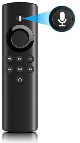 Replacement Voice Remote Control for AMZ Smart Tvs (2nd Gen & 3rd Gen & 4K & Lite) s-tick, for AMZ Smart Tvs Cube (1st Gen & 2nd Gen & 3rd Gen)