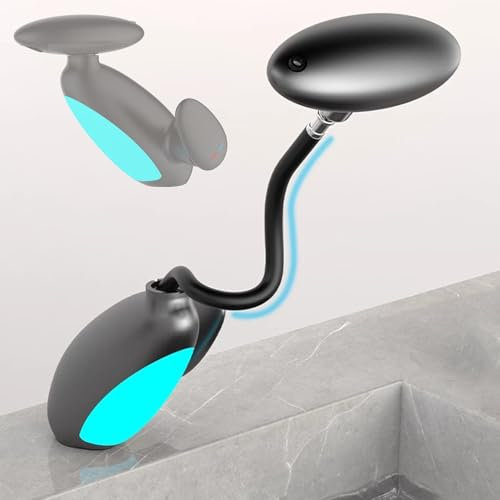 Rubinetto per Lavabo con Doccetta Estraibile con Rubinetto da Bagno con 4 modalità di Spruzzo Acqua Calda E Fredda Regolabile Rubinetto per LavaboBlack,with LED