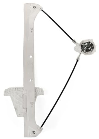 LST Manueller Fensterheber mechanisch vorne links für 2/3 Türer | Kompatibel mit VW Fox 5Z ab 2003, Fensterführung, Fensterhebermechanismus