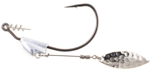 Owner American Flashy Swimmer Haken mit CPS, Silber, 2 Per Pack, 3/0, 3/16-Ounce