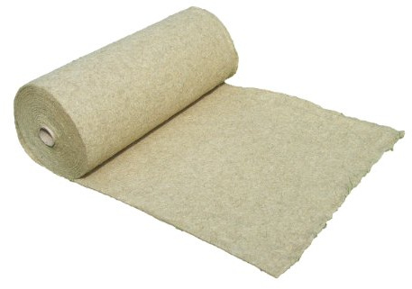 Unkrautschutzmatte aus 100% Hanf, 600g/m², 1 m breit, 10 m lang, ca. 0,5 cm dick (EUR 7,20/m²), Pflanzenschutzmatte, Winterschutzmatte, Kompostabdeckmatte, 100 % biologisch abbaubar, nachhaltig