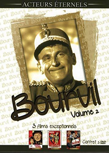 Coffret bourvil, vol. 2 : les bonnes causes ; le roi pandore ; le majordome [FR Import]