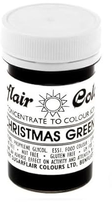 Sugarflair Tartranil Concentrated Paste Colour - Christmas Green