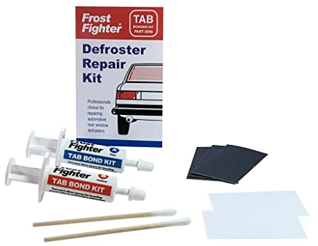 Frost Fighter Rear Window Defroster/Defogger Tab Bonding Repair Kit 2000