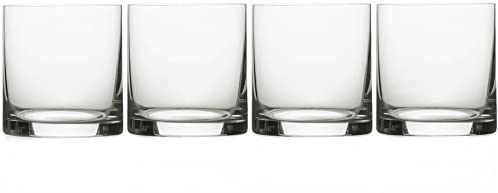 Mikasa Verres à Whisky de Luxe en Cristal sans Plomb Julie, Compatible Lave Vaiselle