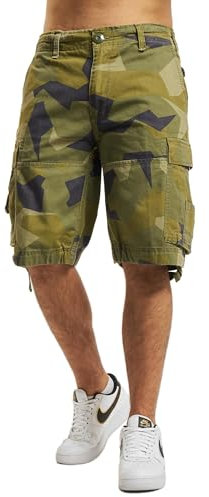 Brandit Vintage Shorts, color: swedish camo, size: M