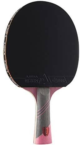 JOOLA Omega Speed – Tischtennisschläger für fortgeschrittenes Training mit ausgestelltem Griff – Turnierniveau Ping Pong Paddel mit Torrent 33 Tischtennisgummi – entwickelt für Geschwindigkeit