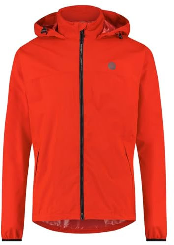 AGU GO Regenjacke Essential Unisex - Rot - S