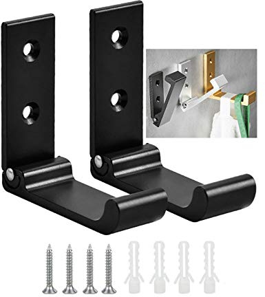 Faltbare Wandhalterung Für Kopfhörer Aluminium Dekorative Wandhaken Universal Wand Aufhänger Haken Wand Aufhänger Haken Für Haushalt Für Kleiderschrank, Wandpaneel & Möbel Schränke, Küche 2Stück
