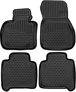 Element Fußmatten Gummimatten für BMW 2er Series Grand Tourer (F46) 2015->, BMW 2 серия Grand Tourer, Shwarz