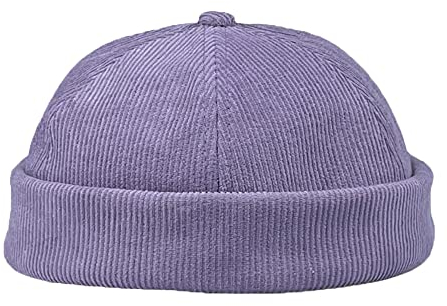 YAMEE Cap Herren Hut Damen Docker-Cap Unisex Docker Mütze Hafenmütze Seemannsmütze Herrenhut Bikercap Hat Wandermütze Seemannskappe(Kappenumfang:56-58cm)