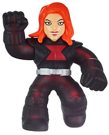 Heroes of Goo Jit Zu – Marvel-Helden-Packung. Black Widow – biegsam, 11,5 cm groß, 41441