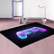 DYOUen Gamer rutschfeste Fußmatte Teppich Schlafzimmer 3D Controller Teenager Graffiti Spielkonsole Großer Dekoration Rugs Kinder Wohnzimmer Spiel Krabbelmatte (120x160cm)