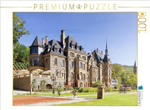 CALVENDO Puzzle Schloss Lieser an der Mosel | 1000 Teile Lege-Größe 64 x 48 cm Foto-Puzzle für glückliche Stunden