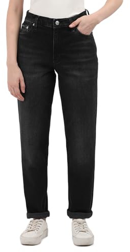 Calvin Klein Damen Jeans Hose Mom Jean Tapered Fit