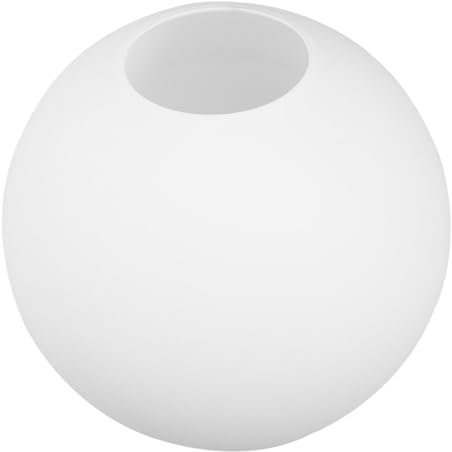 UKCOCO Globe Lampe Abat-Jour Remplacement: Abat-Jour Globe Givré Lampe Ronde Couvercle De Lampe Pour Lampe De Lustre Suspendu,Diamètre:10 cm, Ouverture:4 cm