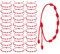 Yolev Rot Seil Armband - Handgefertigtes Freundschaftsarmband Knoten Kabbalah Glück Armband für Männer und Frauen