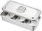 SiaBiced Buffet Chafer Set Food Chafer Dining Stainless Steel Rectangular Catering Rustproof Kitchen Food Tray Hot Pot Chafing Dish, 3 Compartments