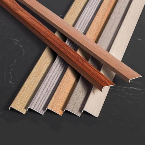 RTVGNSZSJL Bande De Transition Pour Bord De Porte/Sols, Profilés De Transition, Large 15/20 Mm Baguette Recouvrement Pour Bois/Carrelage/Stratifié/Tapis, Bande De Seuil En Aluminium(Hazy Time,W20mm/0.