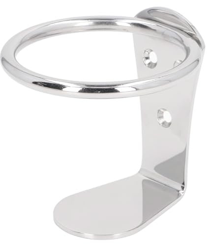 Tomotato Boat Ring Cup Holder, Stainless Steel Universal Boat Ring Cup Drink Holder Wall Mounted Cup Holder for Boat Yacht Truck RV Car Trailer