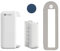 YIWEOG PrintPods Handheld Printer Mini Portable Inkjet Tattoo Printer with Skin-friendly Navy Blue Ink Cartridge BT Function APP Control Compatible with Android/iOS Smartphone Print on Paper Gift