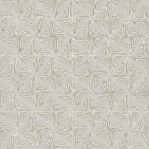 Grandeco Boutique Thuya Metallic Geo Embossed Textured Wallpaper, Beige
