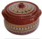 Traditional Troyan Handmade Clay Cooking Pot with Lid, Decorative Pattern, 3L/5L Capacity, Terracotta Unique Dish for Every Home (5l.)